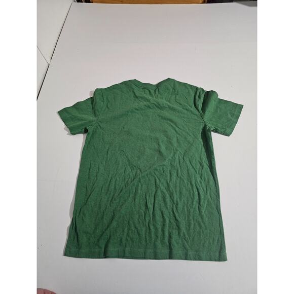 Bart Simpson Green Christmas Wreath T-shirt Youth Size XL (14-16) - Picture 7 of 7